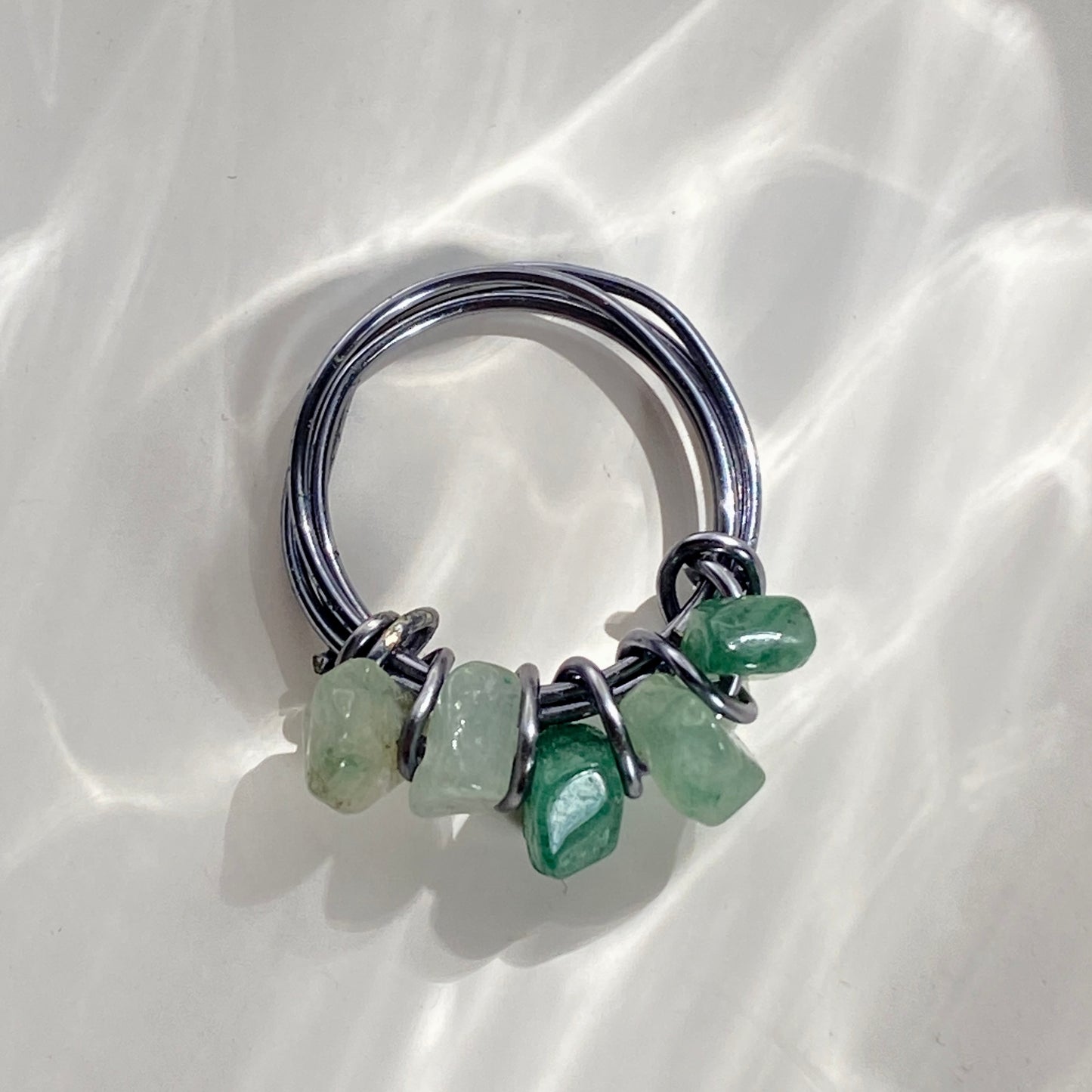 Crystal Cluster Rings