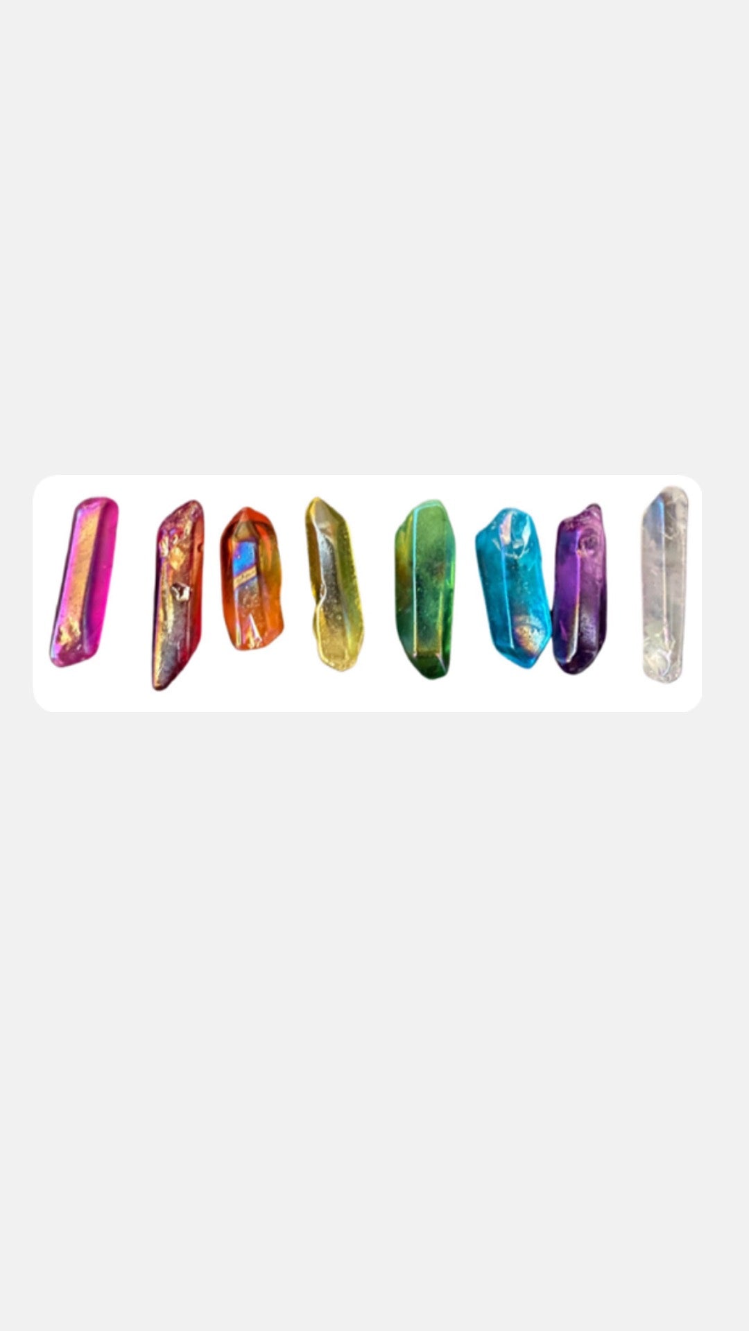 Rainbow Crystal Sticker