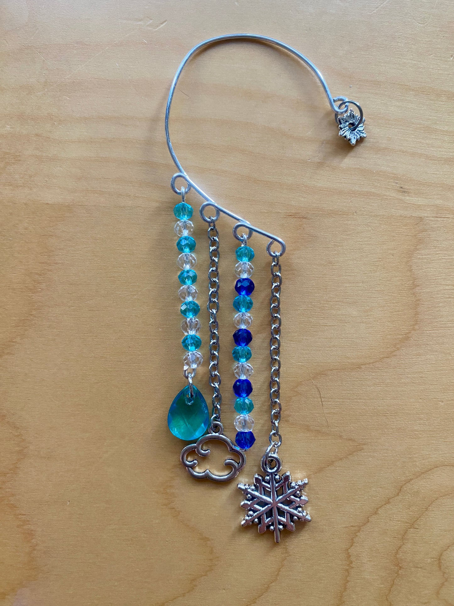 Winter Wrap around Ear Cuff