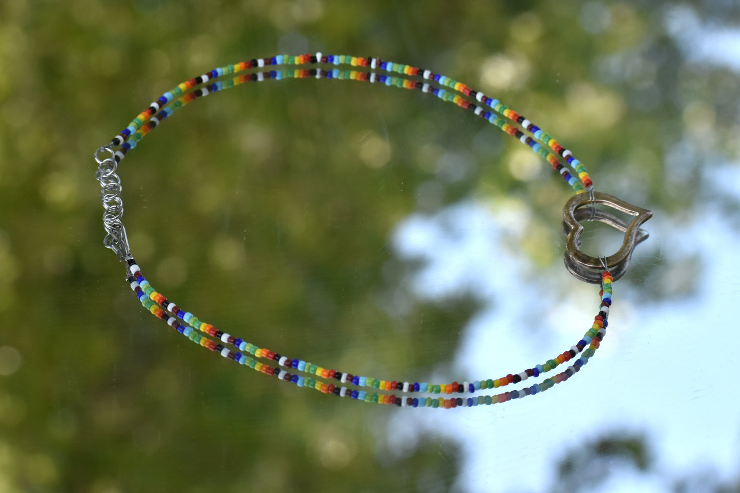 Rainbow Love Choker