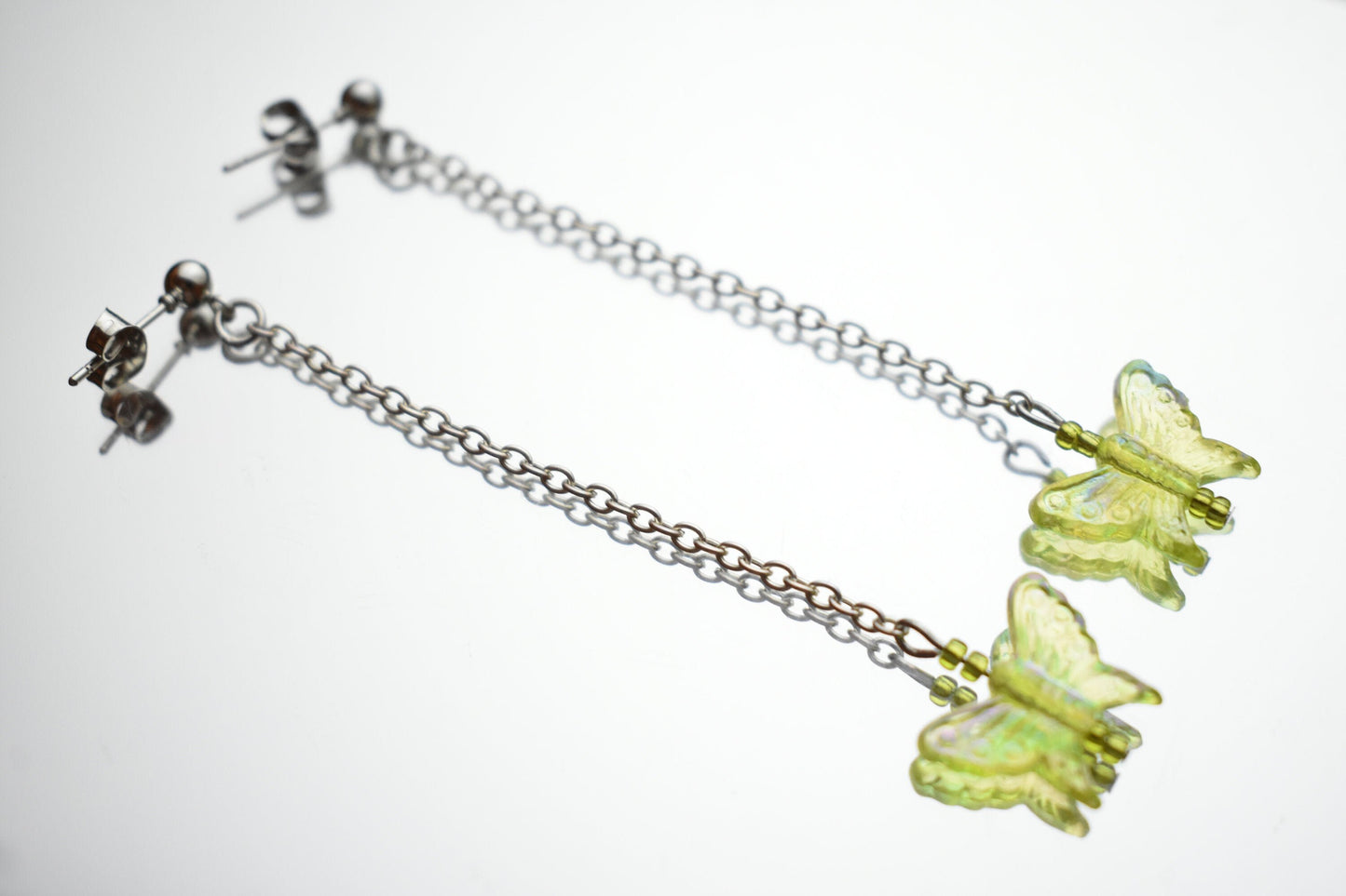 Butterfly Chain Earrings