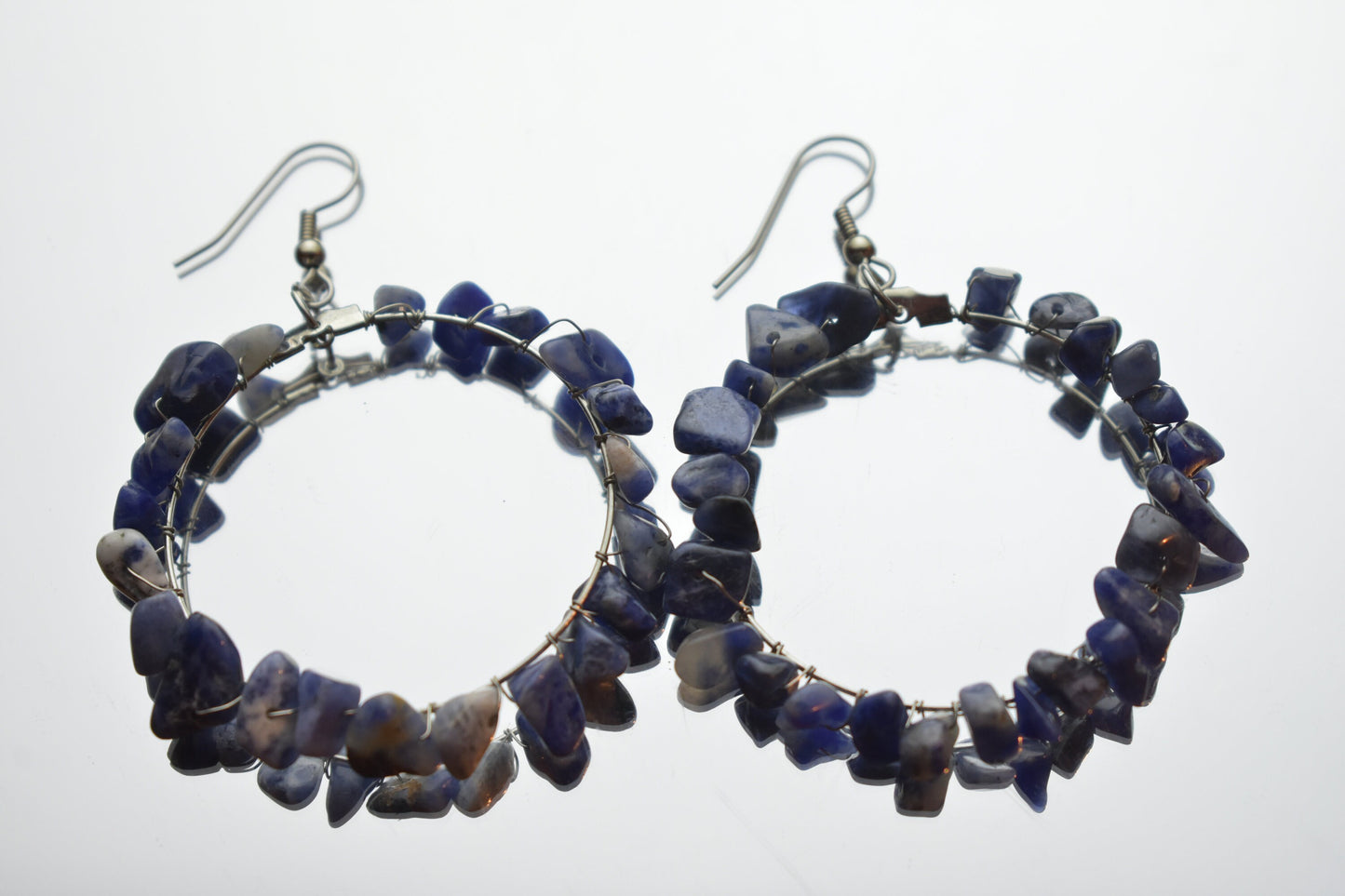 Crystal Candy Hoop Earrings