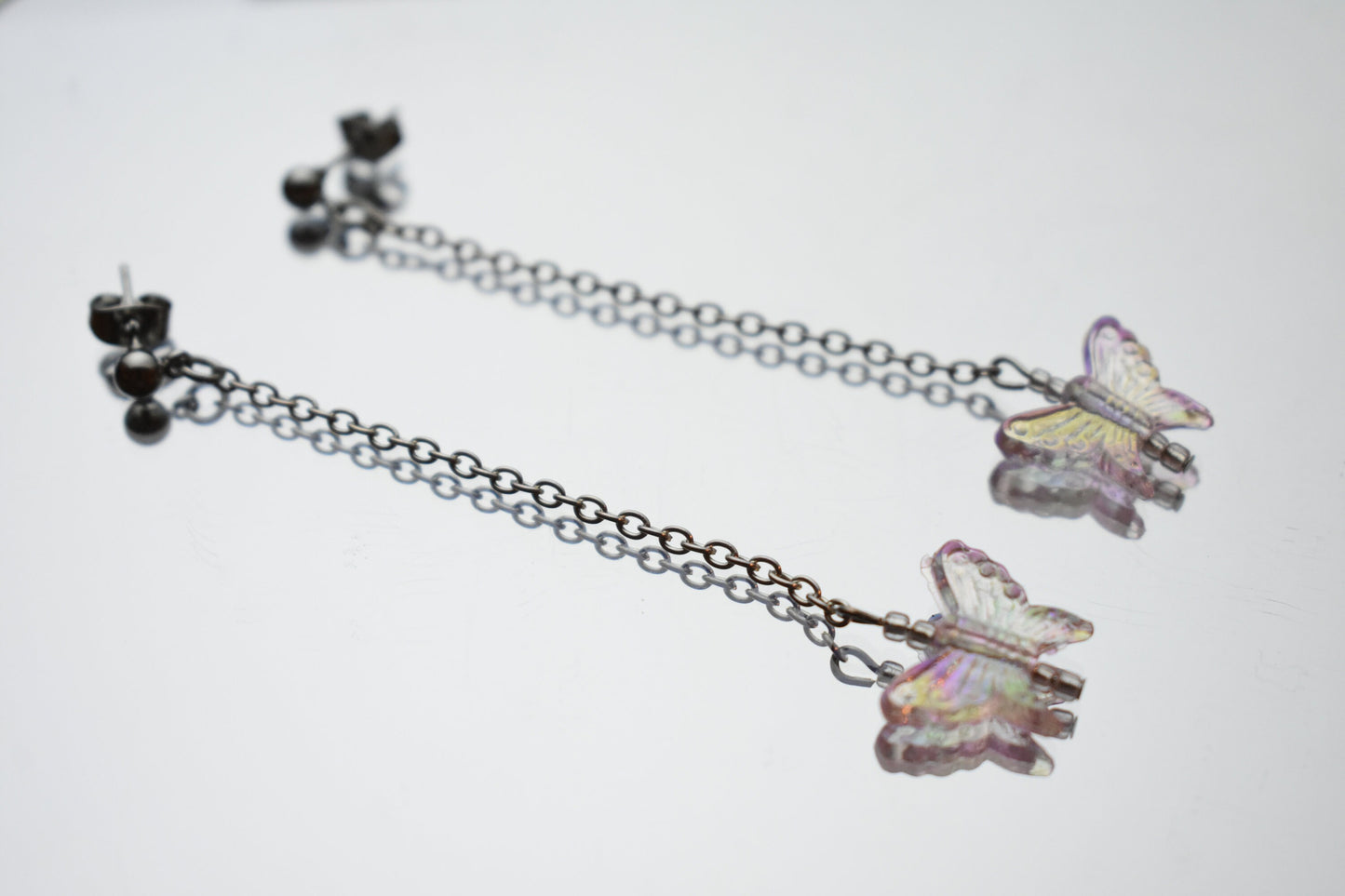 Butterfly Chain Earrings