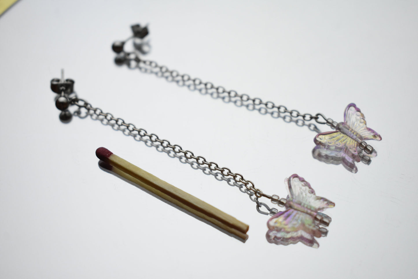 Butterfly Chain Earrings