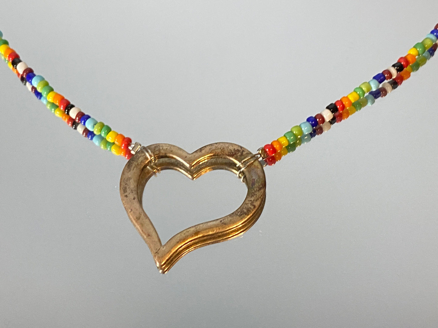 Rainbow Love Choker