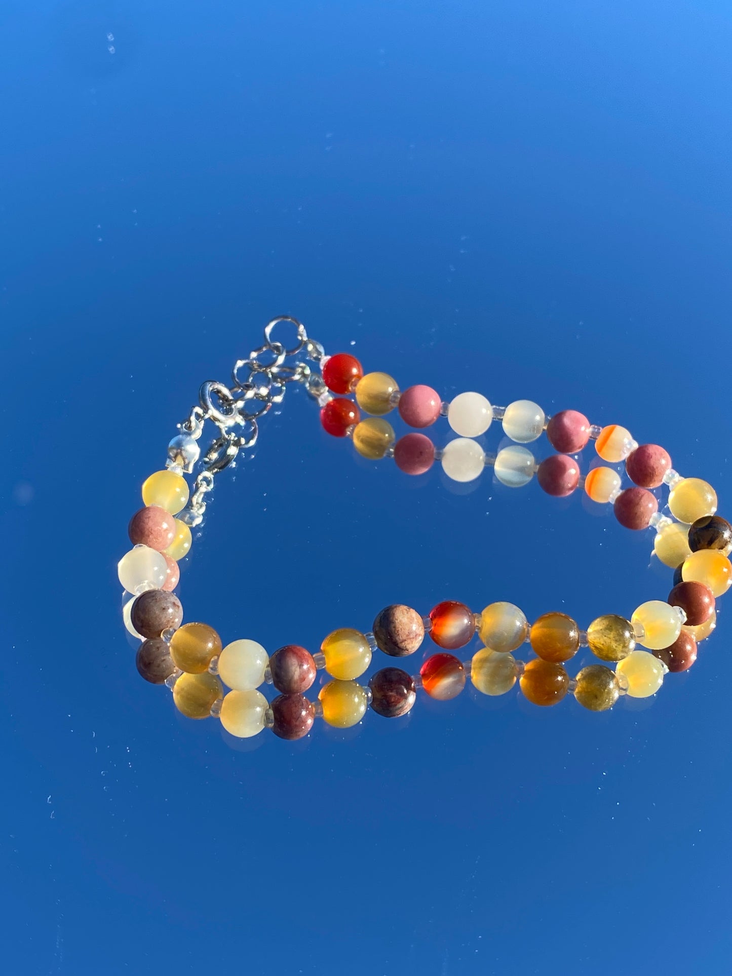 Round Gemstone Bracelets