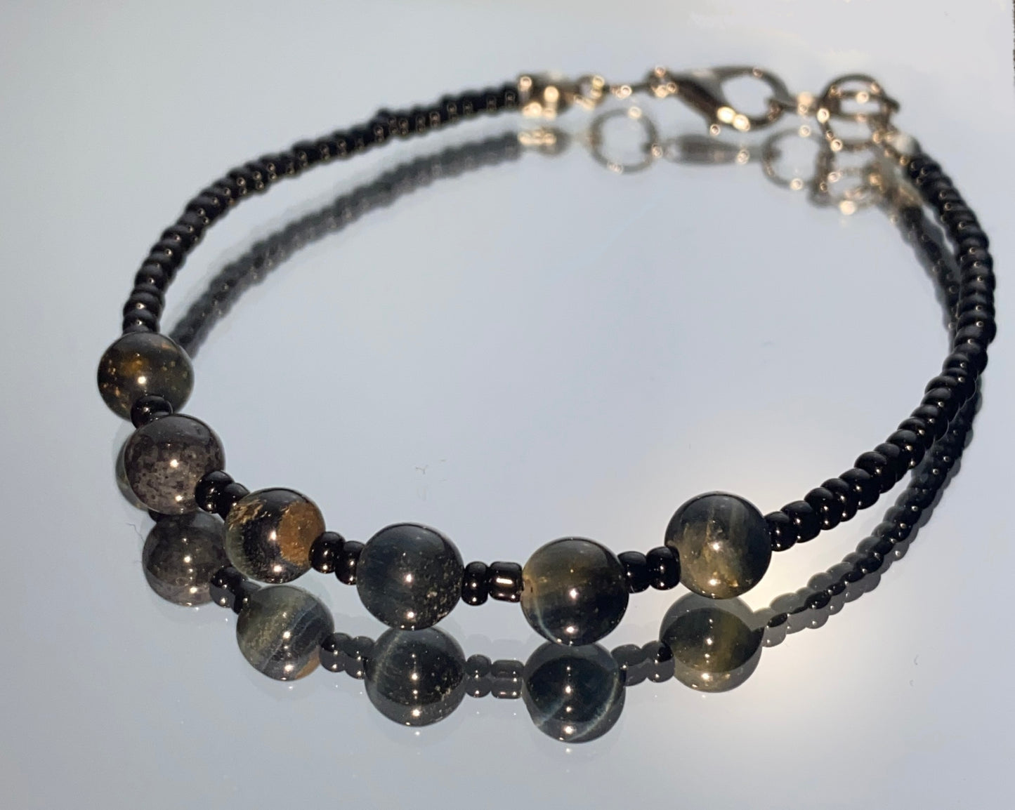 Blue Cat’s Eye Bracelet