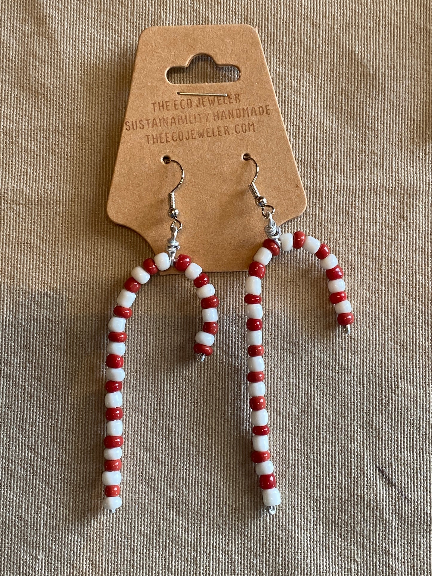 Candy Cane Earrings