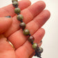 Bloodstone (Heliotrope) Knotted Bracelet