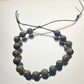 Bloodstone (Heliotrope) Knotted Bracelet