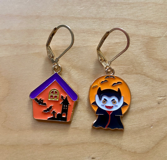 Cutsie Halloween Earrings