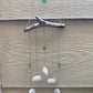 Chevron Sea Glass Wall Hanging