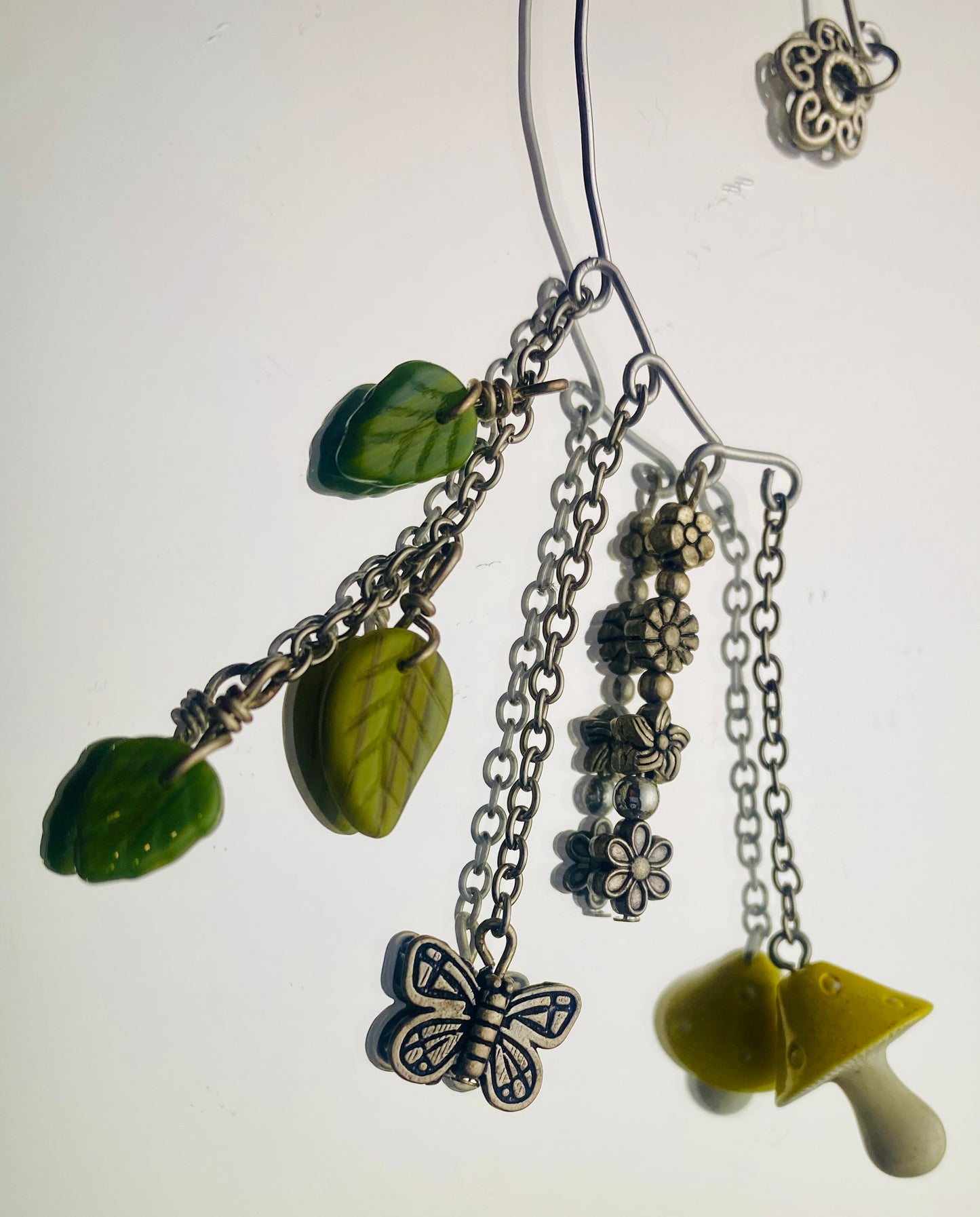 Mushroom Wrap around Ear Cuff