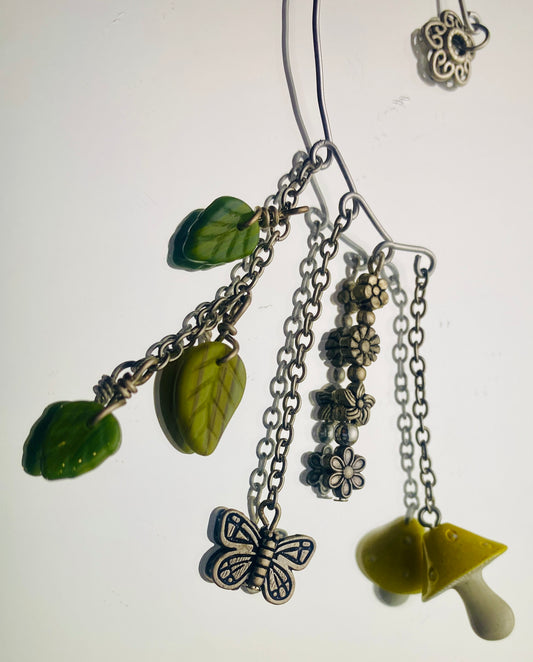 Mushroom Wrap around Ear Cuff