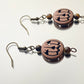 Tiger’s Eye Pumpkin Earrings