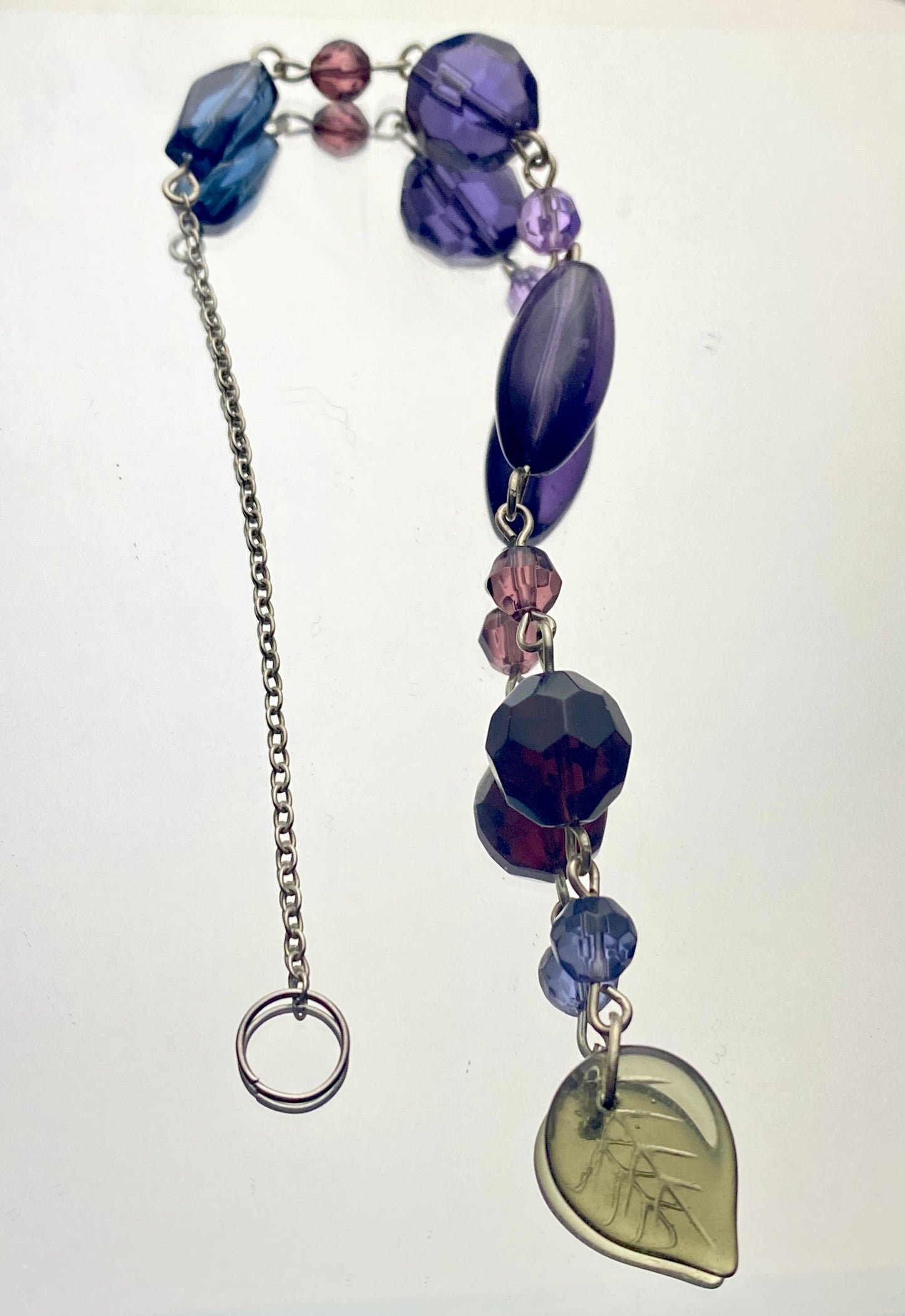 Mixed Purple Glass Suncatcher