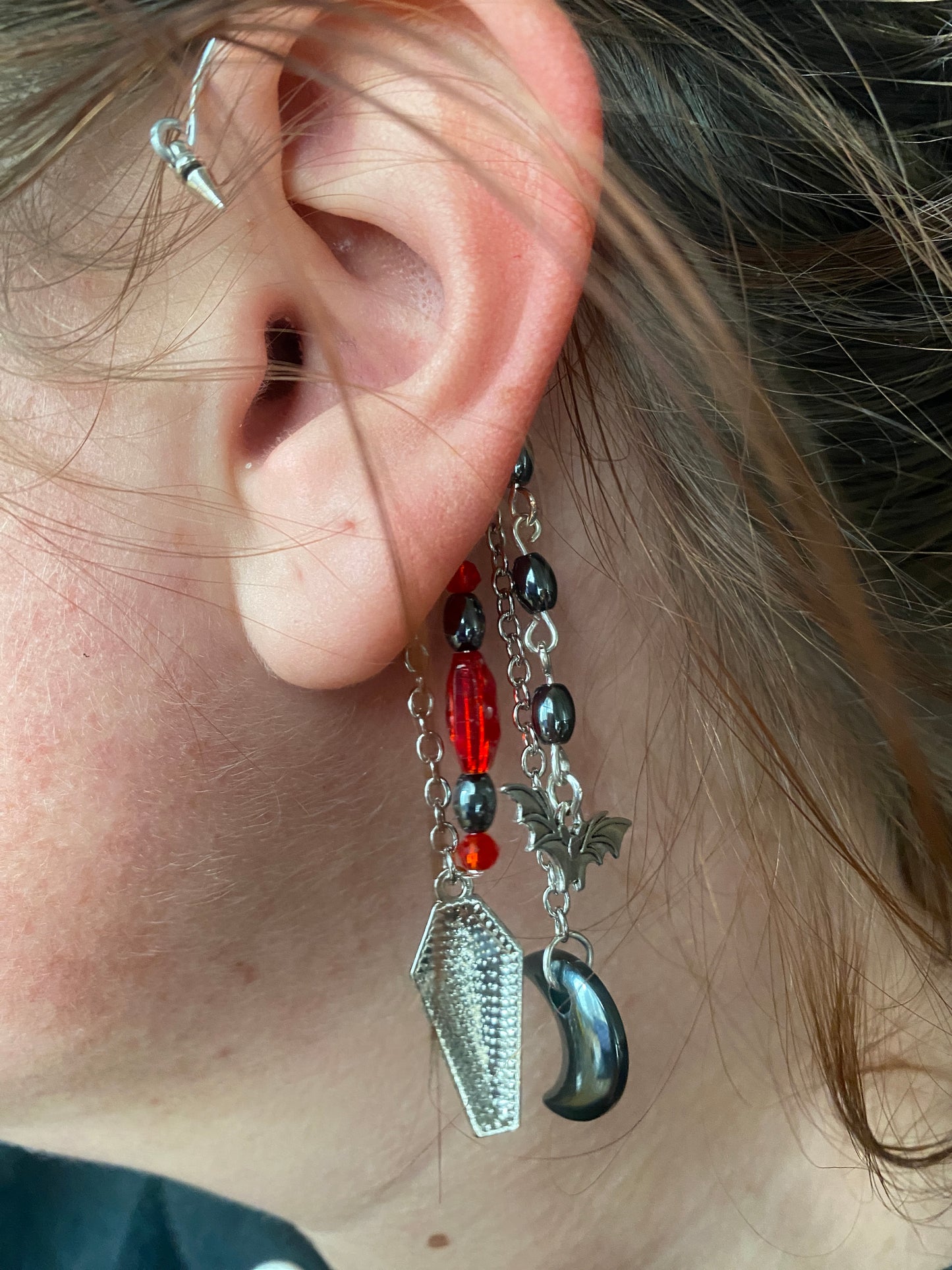 Gothic Wrap around Ear Cuff