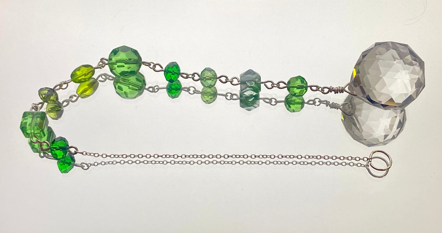 Green Disco Suncatcher