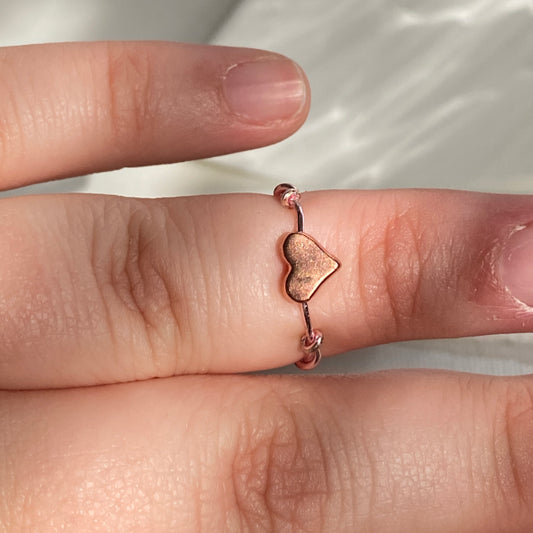 Pink Wire Rings