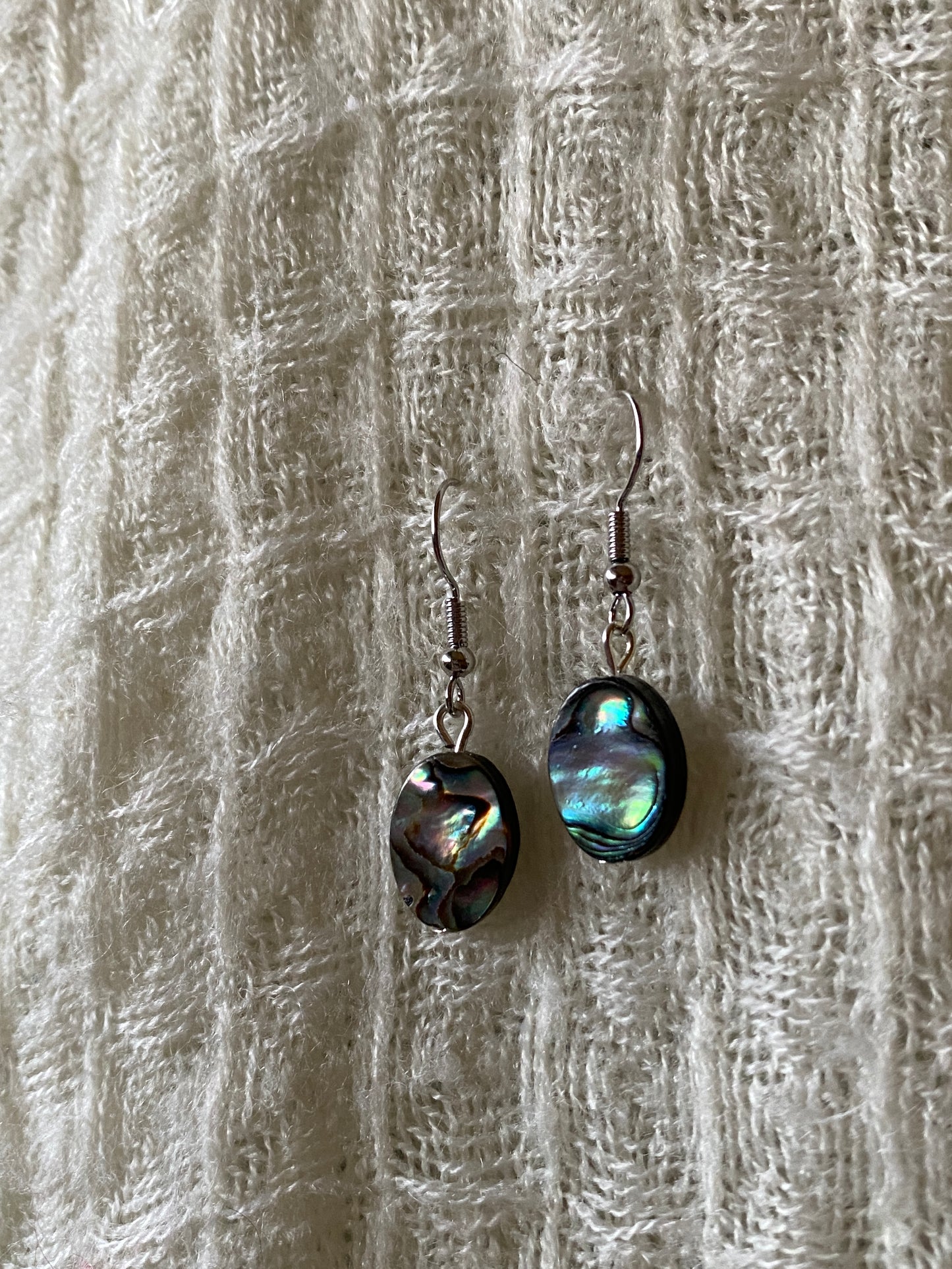 Abalone Drop Earrings