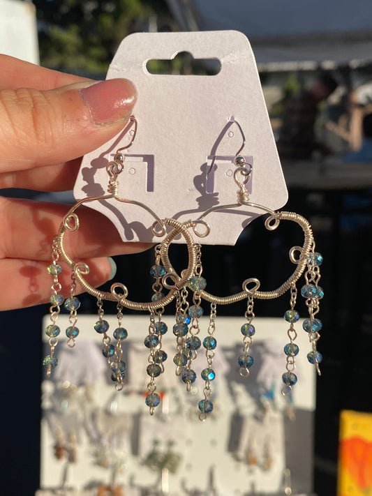 Shimmering Rain Earrings