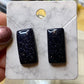 Rectangle Goldstone Earrings