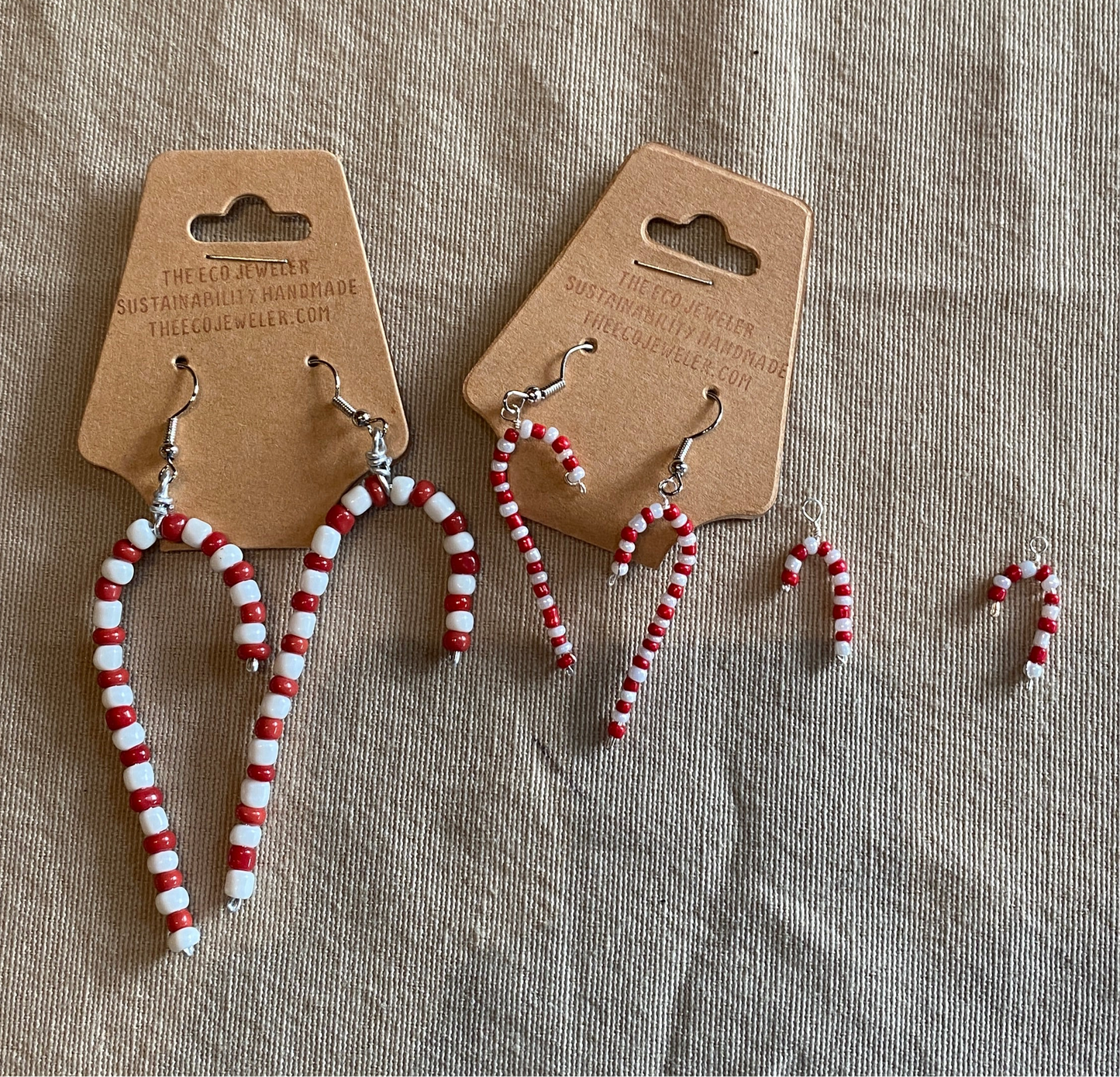 Candy Cane Earrings