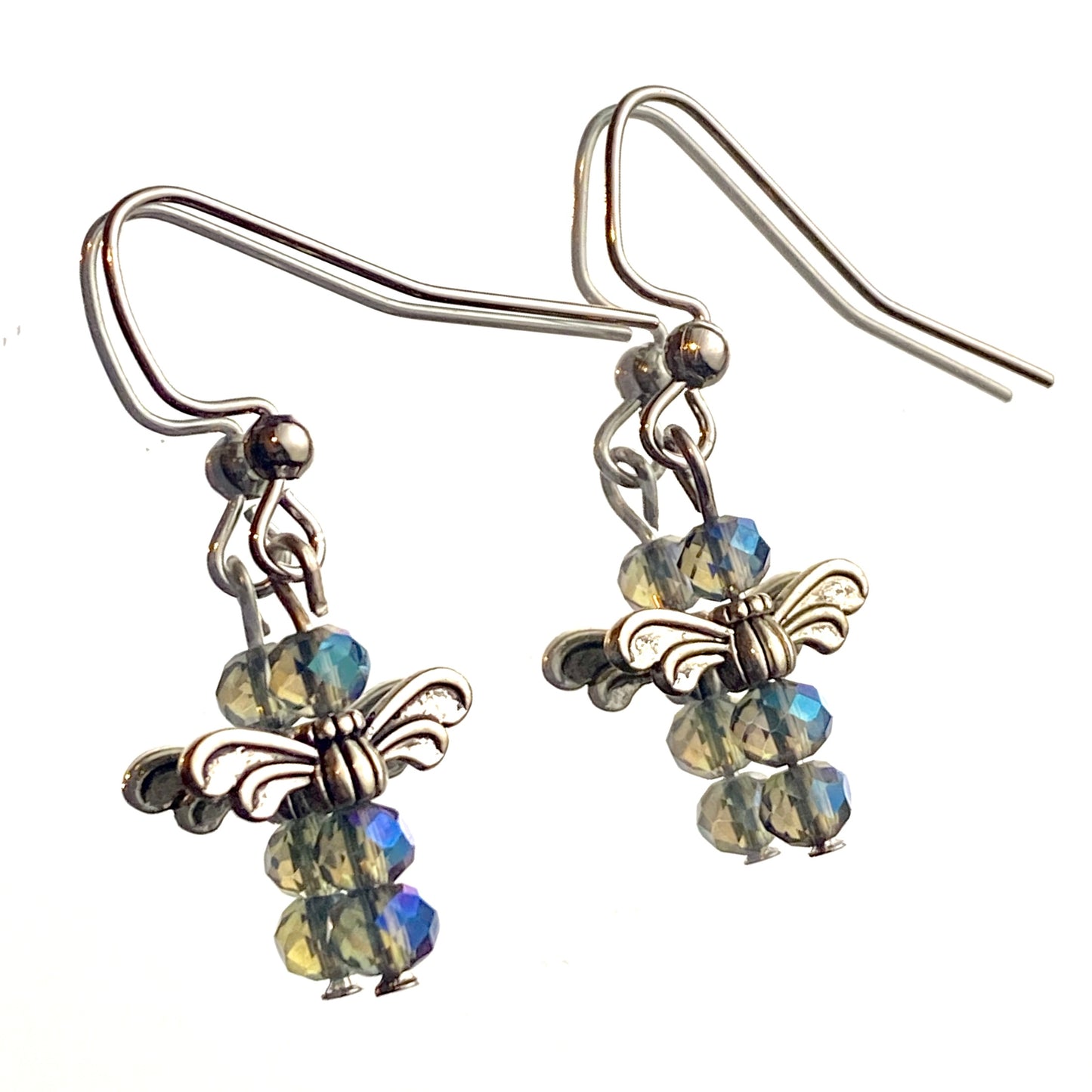 Dragonfly earrings