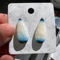 Glacierite earrings