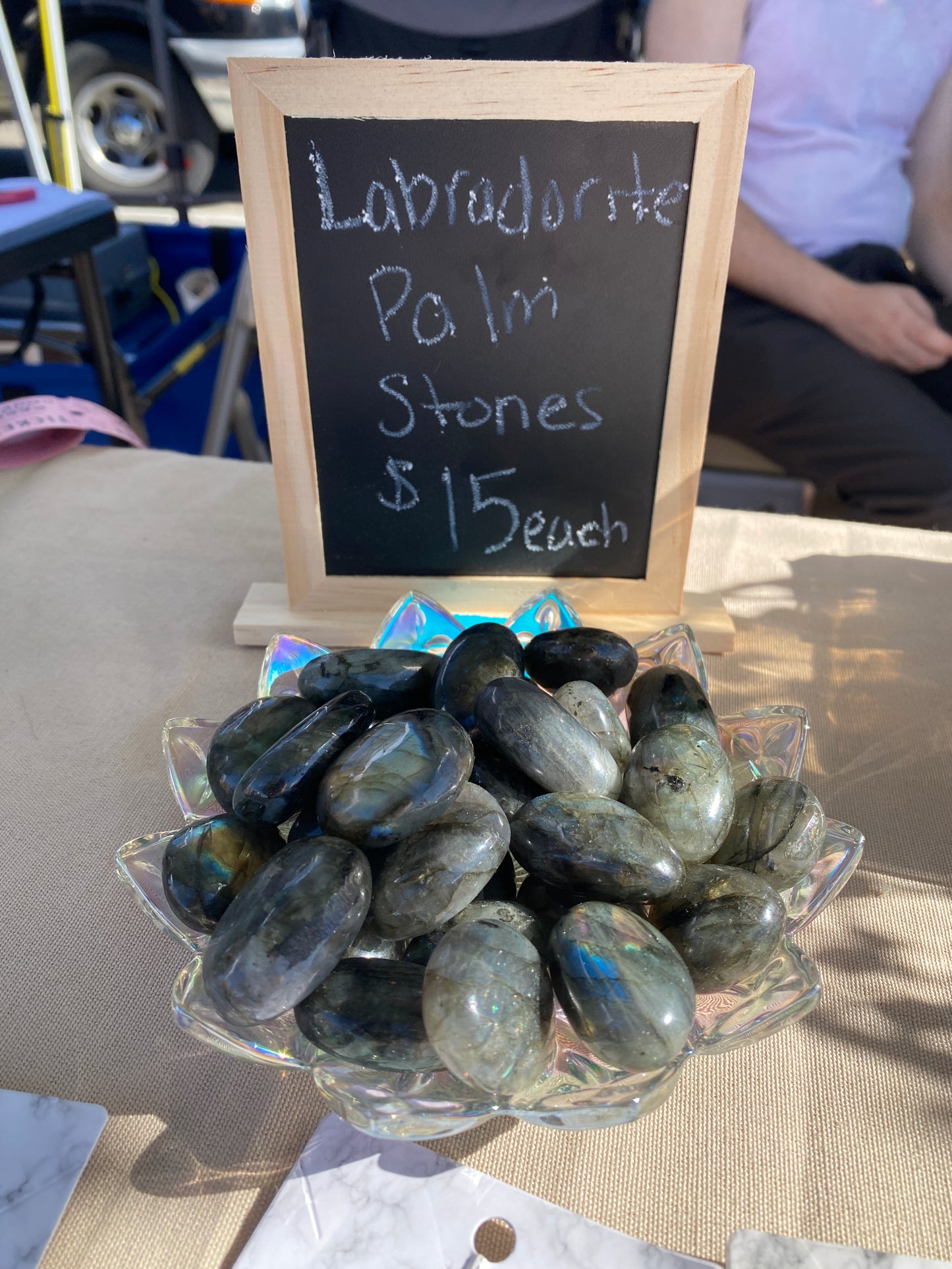 Labradorite Palmstones