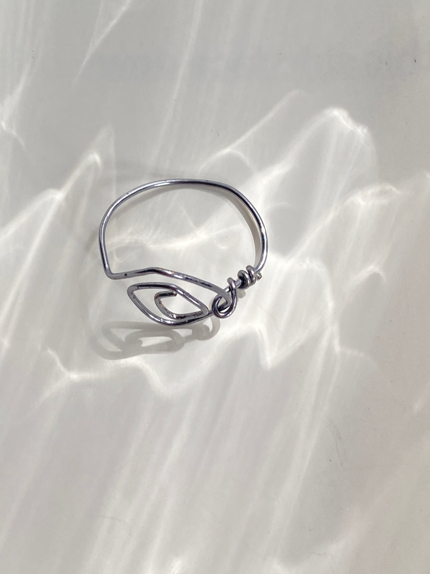 Box Swirl Ring