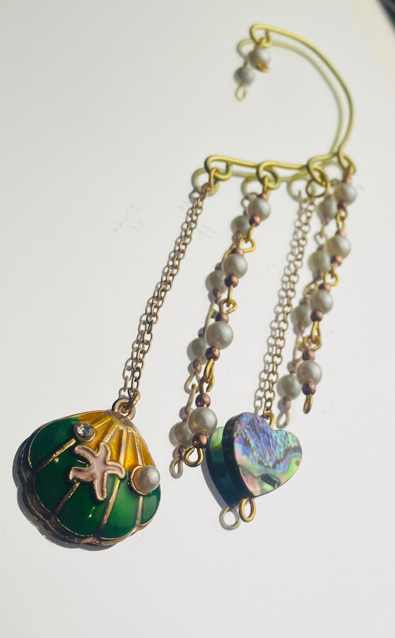 She Sells Sea Shells Wrap around Ear Cuff