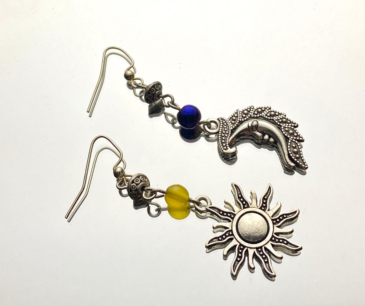 Sun and Moon Earrings