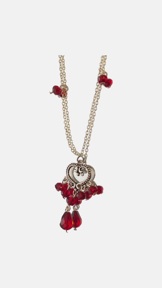 Bleeding Heart Necklace