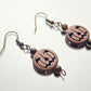 Tiger’s Eye Pumpkin Earrings