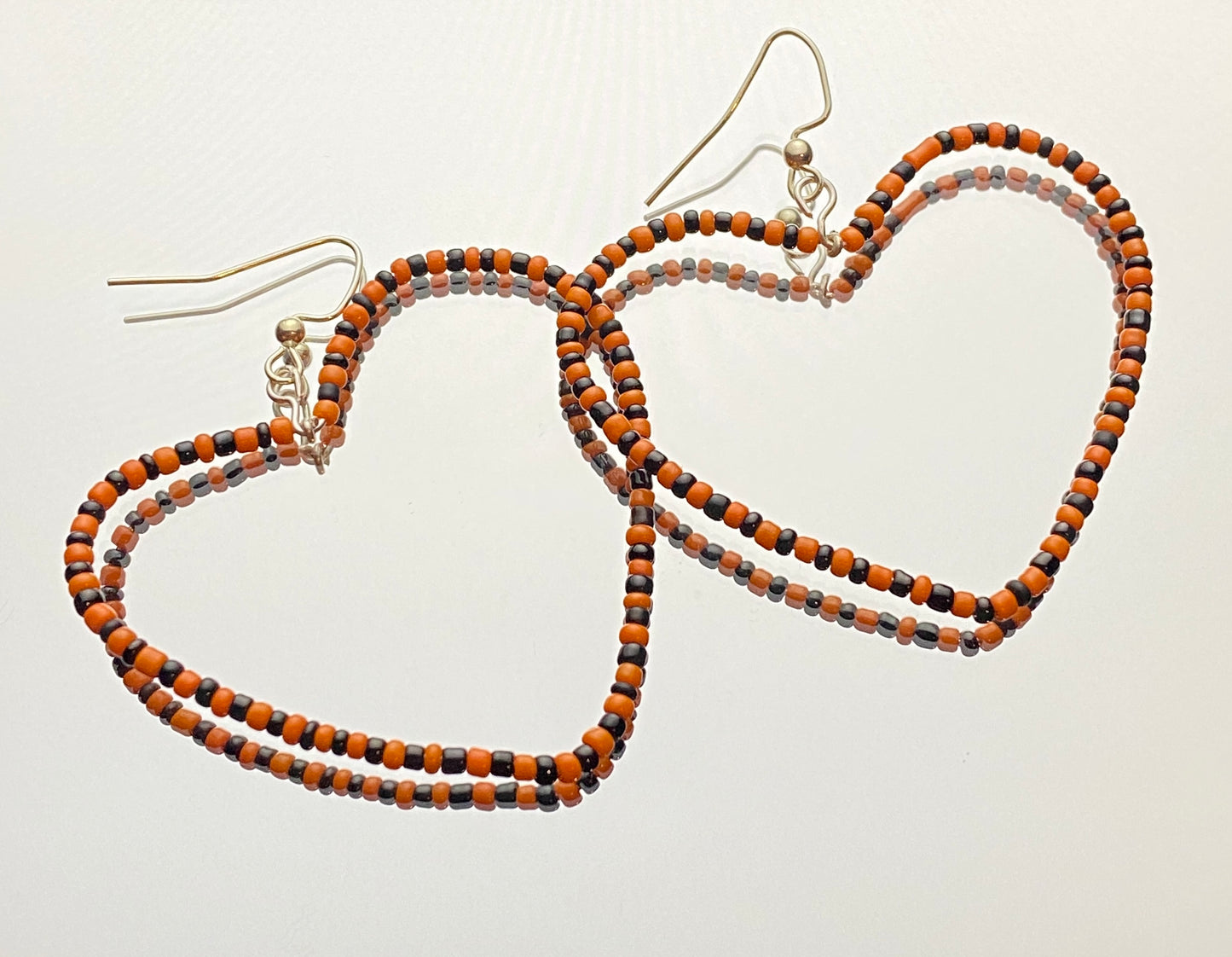 Halloween Heart Hoops