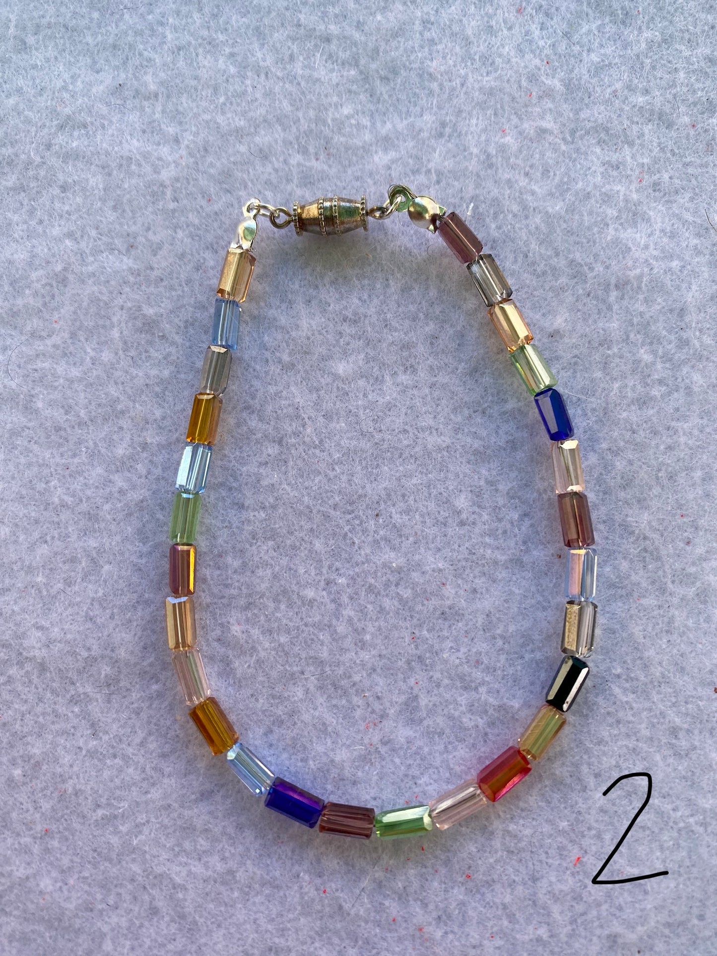 Mixed Glass Bracelets