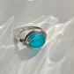 Blue Glass Ring