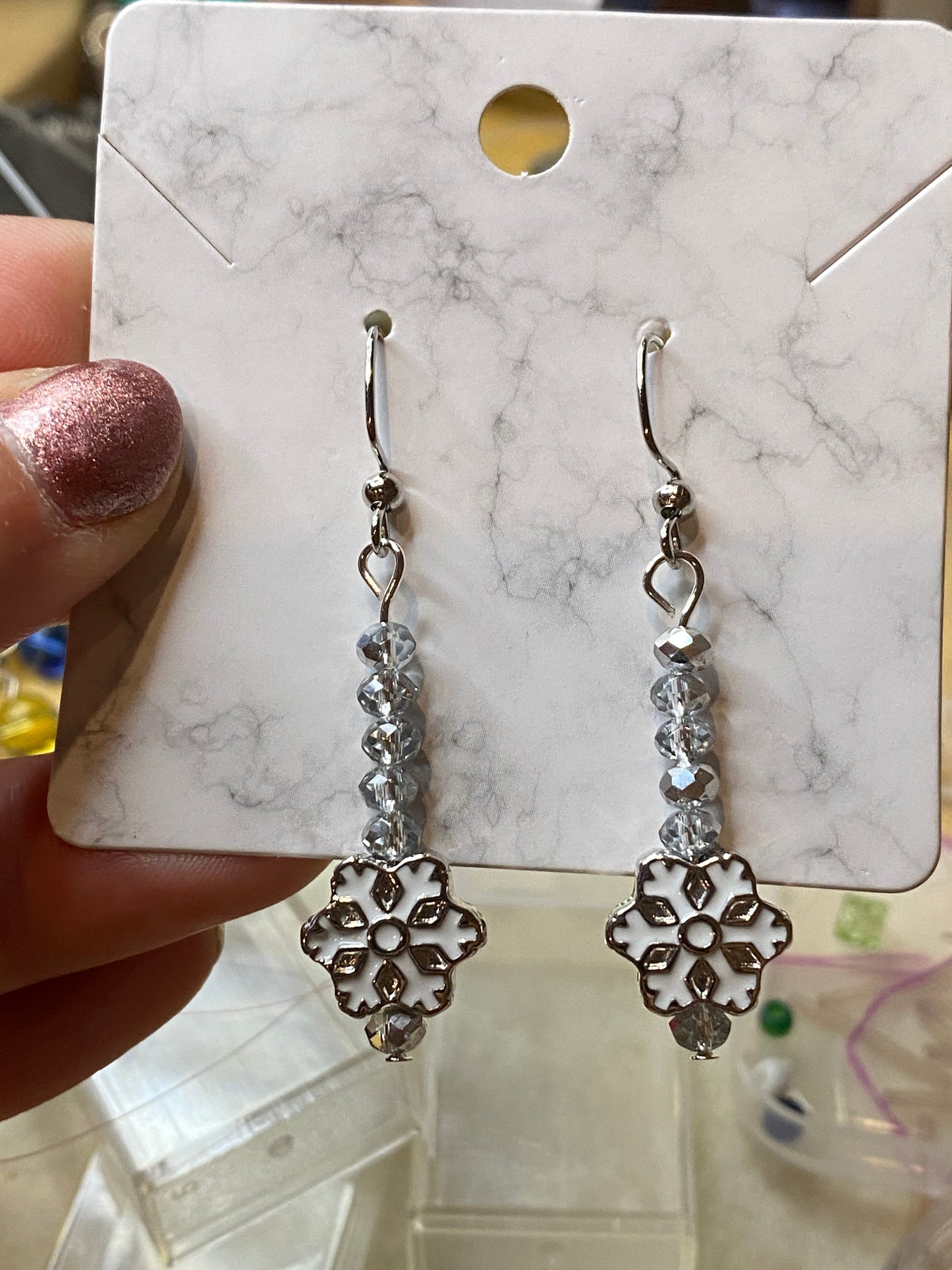 Snowflake Earrings