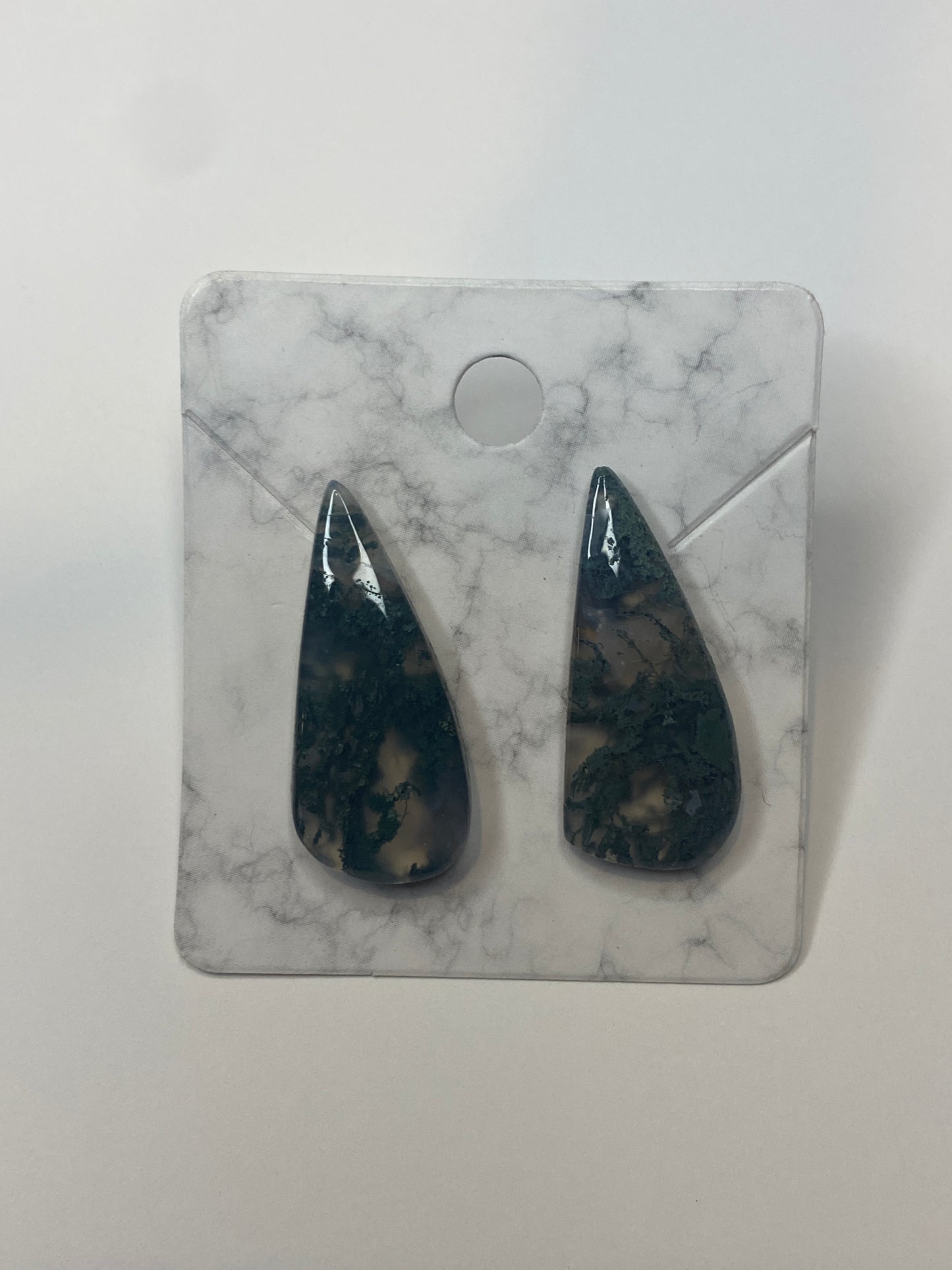 Moss Agate Earrings