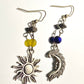 Sun and Moon Earrings