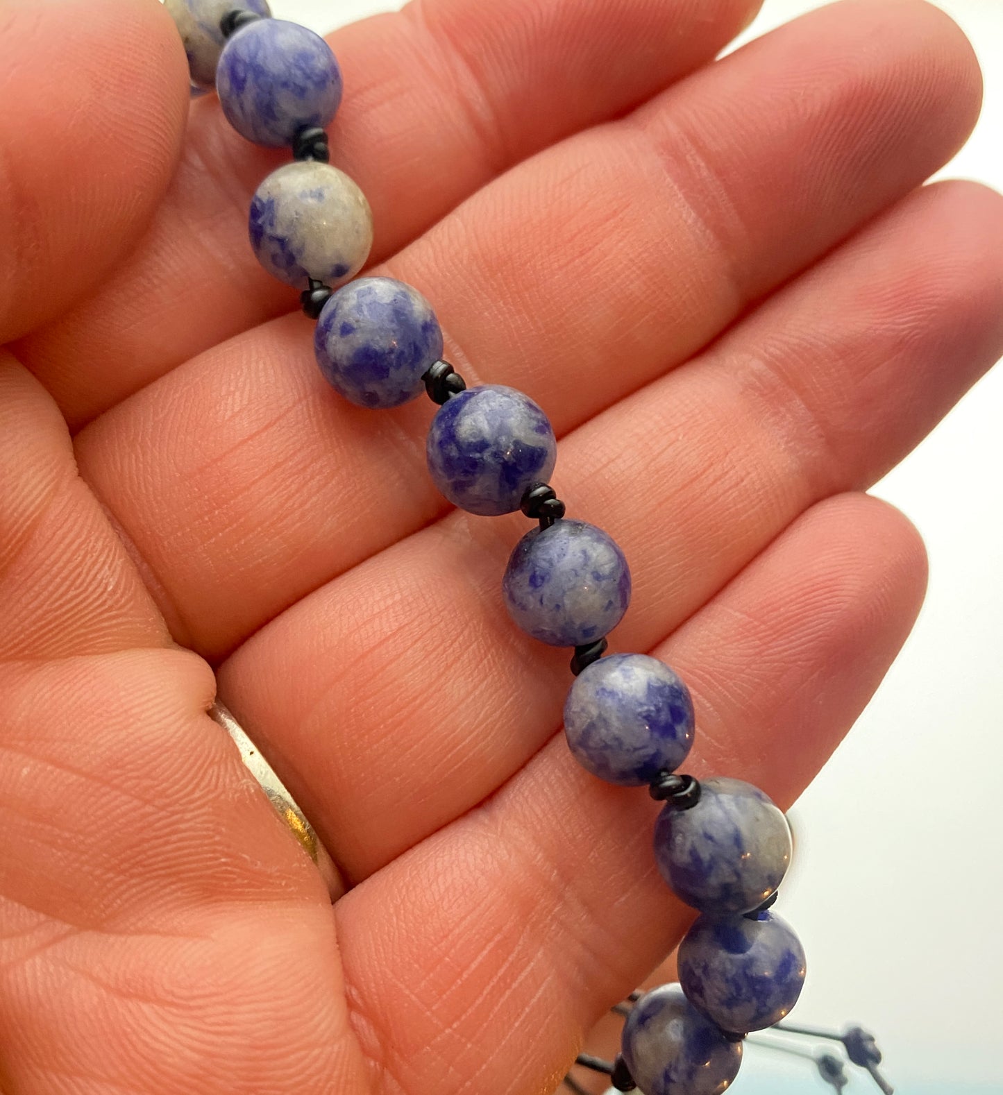 Lapis Lazuli Knotted Bracelets