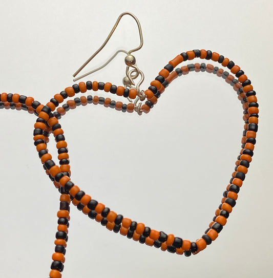 Halloween Heart Hoops