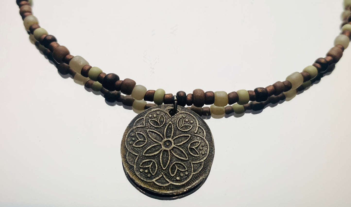 Flower Coin Choker