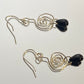 Swirly Leftover Earrings