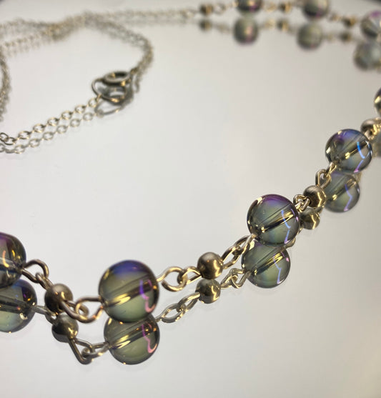 Galaxy Glass Necklace