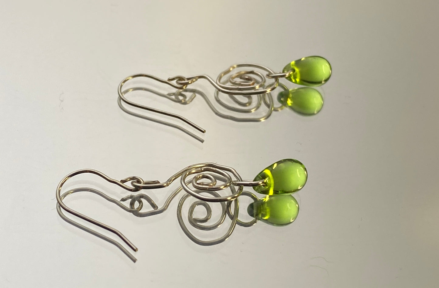 Swirly Leftover Earrings