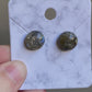 Circle Labradorite Earrings