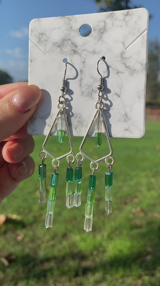 Ombré Crystal Earrings