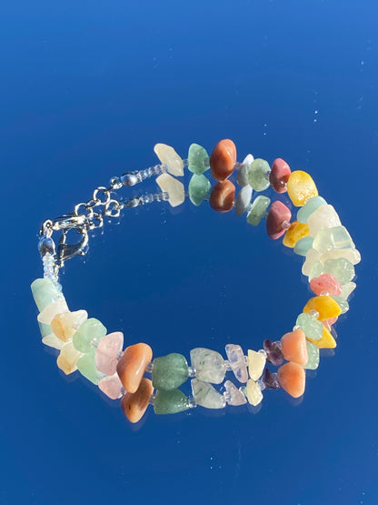 Gemstone Chip Bracelet